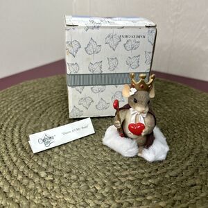 Charming Tails Queen of My Heart Valentine Day Mouse Figurine 84/114